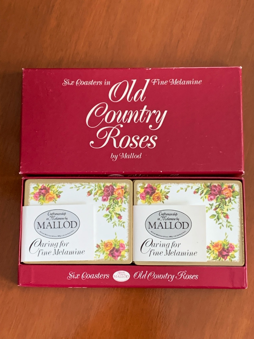 Old Country Roses by Mallod Coaster Set